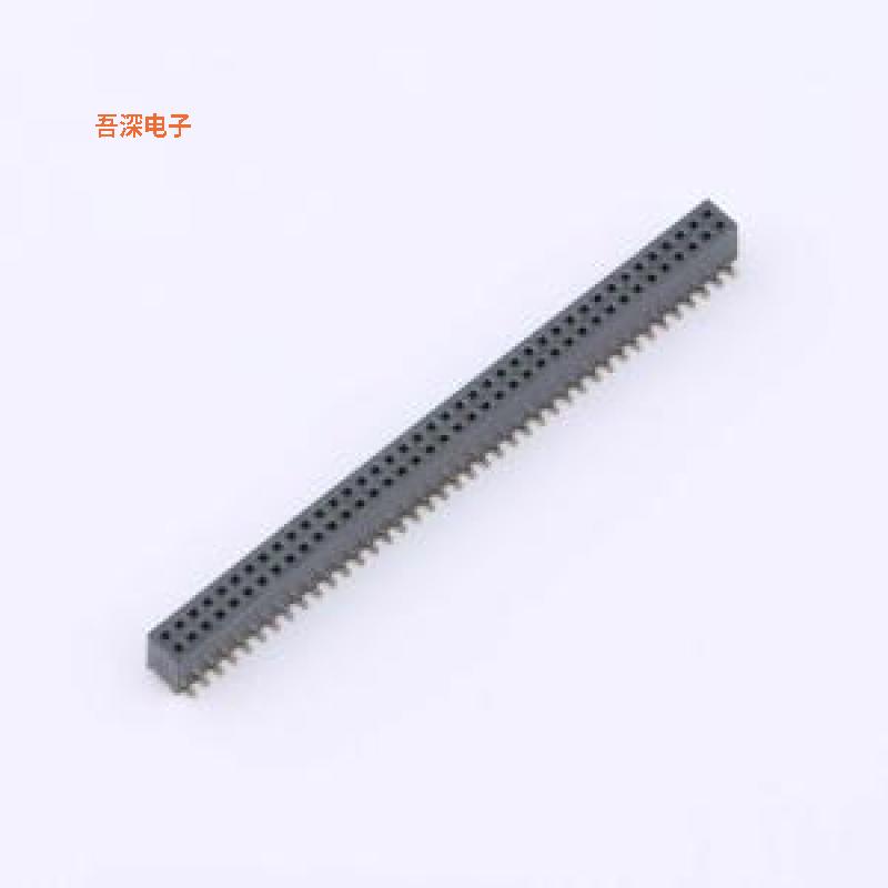 1.27-2*40P立贴母 |原装SMD,P=1.27mm排母