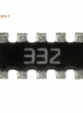 746X101332JP |总线式RES ARRAY 8 RES 3.3K OHM 1206