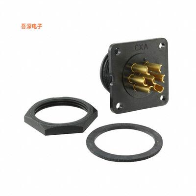 14182-7SG-300 |原装全新CONN RCPT FMALE 7P GOLD SLDR CUP