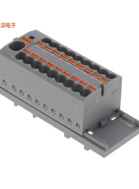 1047454|中等TERM BLK 19POS GRA