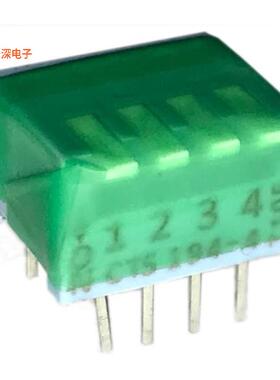 194-4MST |SPSTSWITCH PIANO DIP SPST 0.05A 24V