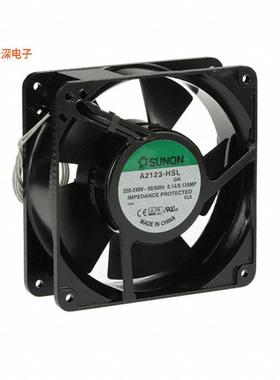A2123-HBL.GN |240VACFAN AXL 119.5X38.5MM 220/240VAC