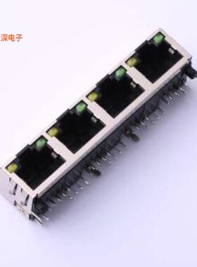 HC-RJ45-5JA-4-1 |原装插件以太网(RJ45 RJ11)