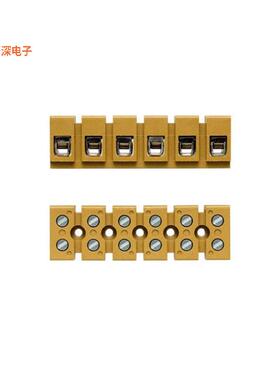 7906260000 |隔板接线座CONN BARRIER STRIP 6CIRCUIT