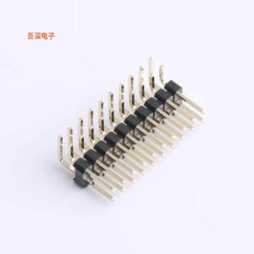 XDZ254-2-10-W-2.5-G1 |原装弯插,P=2.54mm排针