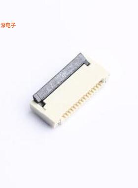 FG-0.5S-QF-15PBW|原装SMD,P=0.5mm,卧贴FFC/FP