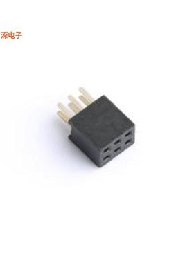 HB-FH6-12723PB2GOT |原装插件,P=1.27mm排母