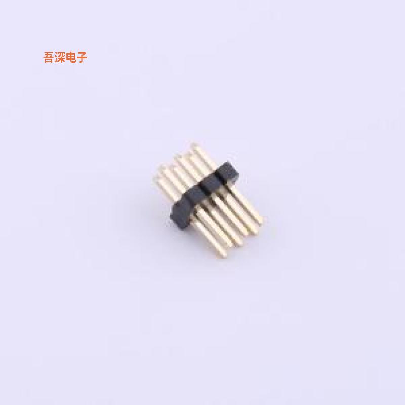 X1321WV-2x03J-C30D23 |排针上针C3.0 下针2.3mm,6T料,Au足1u