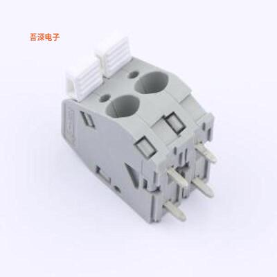 2706-102 |原装插件,P=7.5mmPCB TERMINAL BLOCK; LEVER; 6 MM