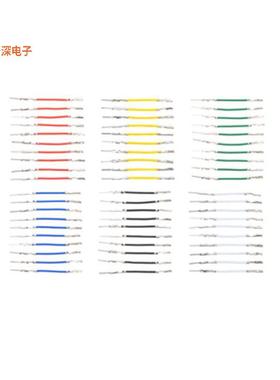 3961 |接触端JMPR WIRE 60PC 6CLR ASSTD M-F 1