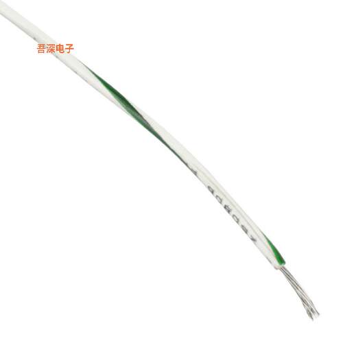 1857 WG005 |原装全新HOOK-UP STRND 18AWG WHT/GRN 100'