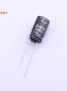 NFA 400V15 10*16 |原装插件,D10xL16mm直插铝电解
