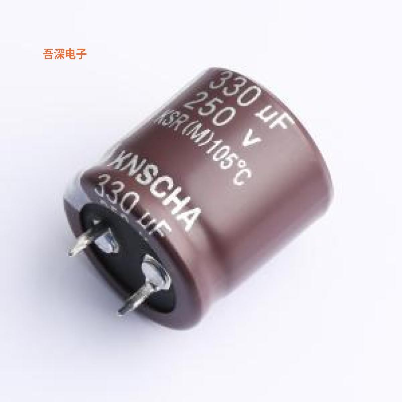 LSR250M337R252S1AA |原装插件,D25xL35mm牛角型电解