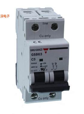 GSB632PC3 |原装全新MCB UL1077 C 2P 3A