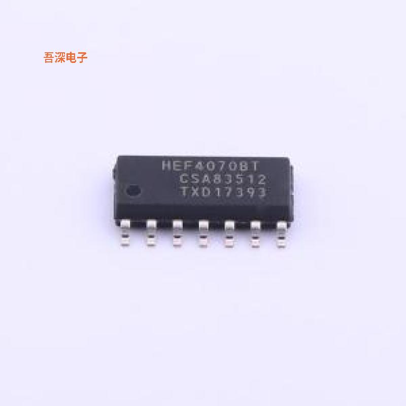 HEF4070BT,653 |原装SOIC-14IC GATE XOR 4CH 2-INP 14SO