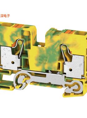 2490440000 |接地，地面PE TERMINAL, PUSH IN, 10 MM, 100