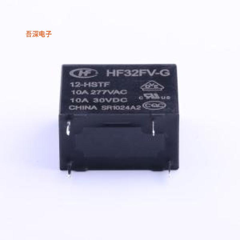 HF32FV-G/12-HSTF |原装插件,10.2x18.4mm功率继电器