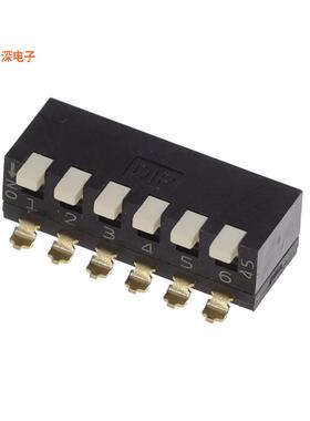 SBP 8106 T |SPSTDUAL-IN-LINE SWITCH END-STACKABL