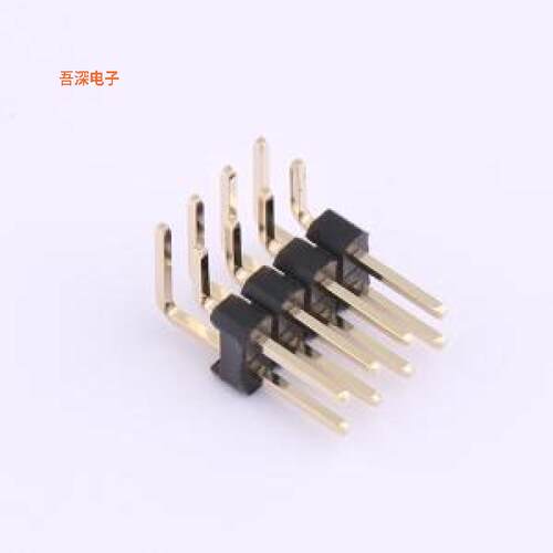 PZ254-2-04-W-2.5-G1 |原装弯插,P=2.54mm排针