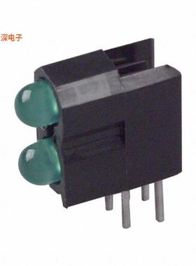 5680F5_5 |绿色（x 2） CBI 3MM BI-LVL GRN RA