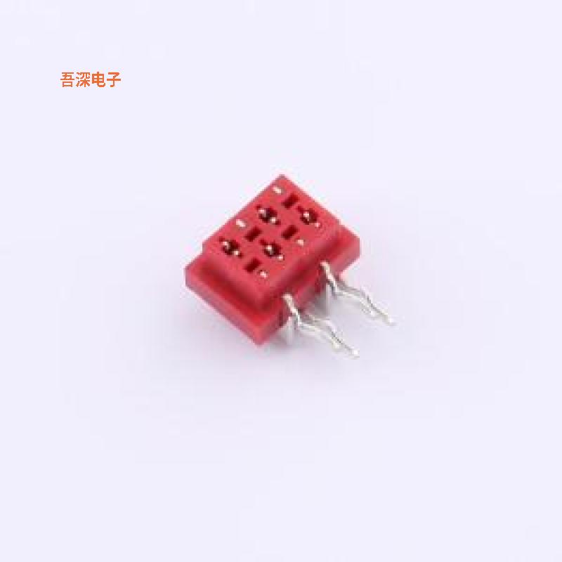 X9127WR-04A1-9TSNRE |原装弯插,P=1.27mm(交错脚)线对板针座