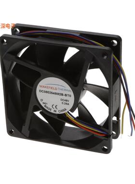 DC0801524U2B-BT0|24VDCFAN 80X15MM 24VDC PWM/TAC