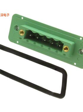 1899317 |接头，公引脚TERM BLK 5POS GREEN