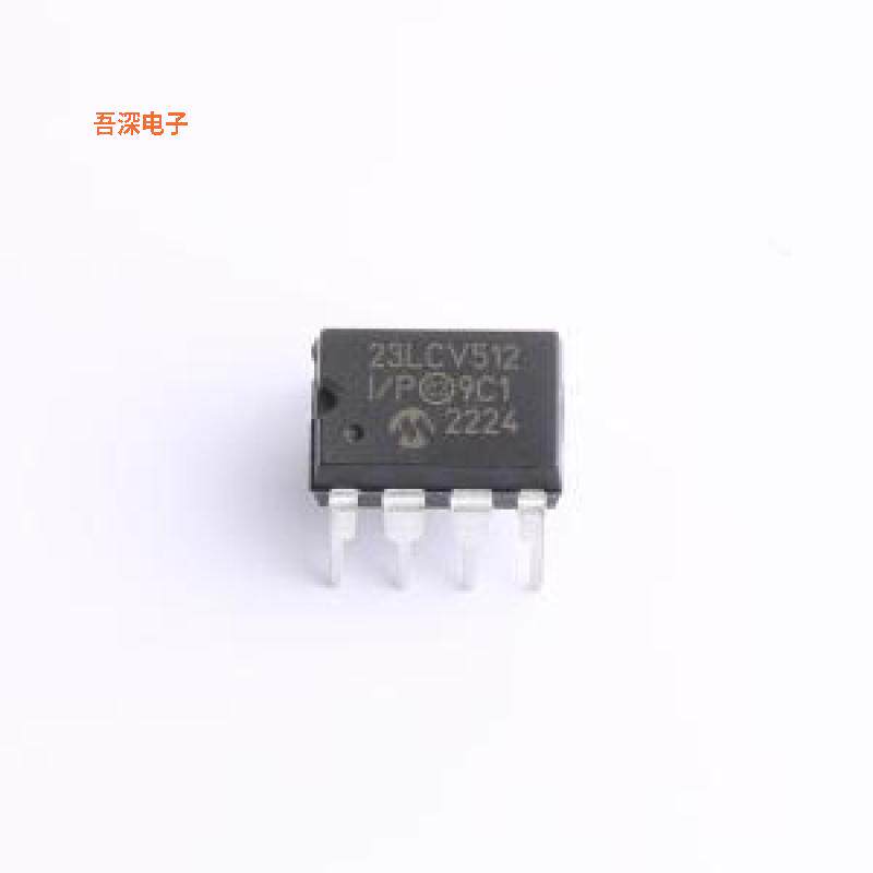 23LCV512-I/P |原装DIP-8IC SRAM 512KBIT SPI/DUAL 8DIP