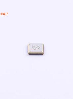 Y322554MEBCX |3225 54MHZ 10PF ±10PPM无源晶振SMD3225-4P