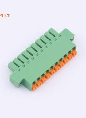DB2EKNM-3.81-10P-GN |原装P=3.81mm插拔式接线