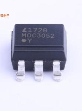 MOC3052S-TA1 |原装SMD-6P可控硅输出光耦