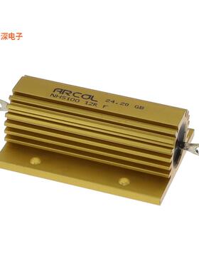 NHS100 12R F |12 OhmsRES CHAS MNT 12 OHMS 1% 100W