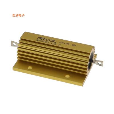 NHS100 12R F |12 OhmsRES CHAS MNT 12 OHMS 1% 100W