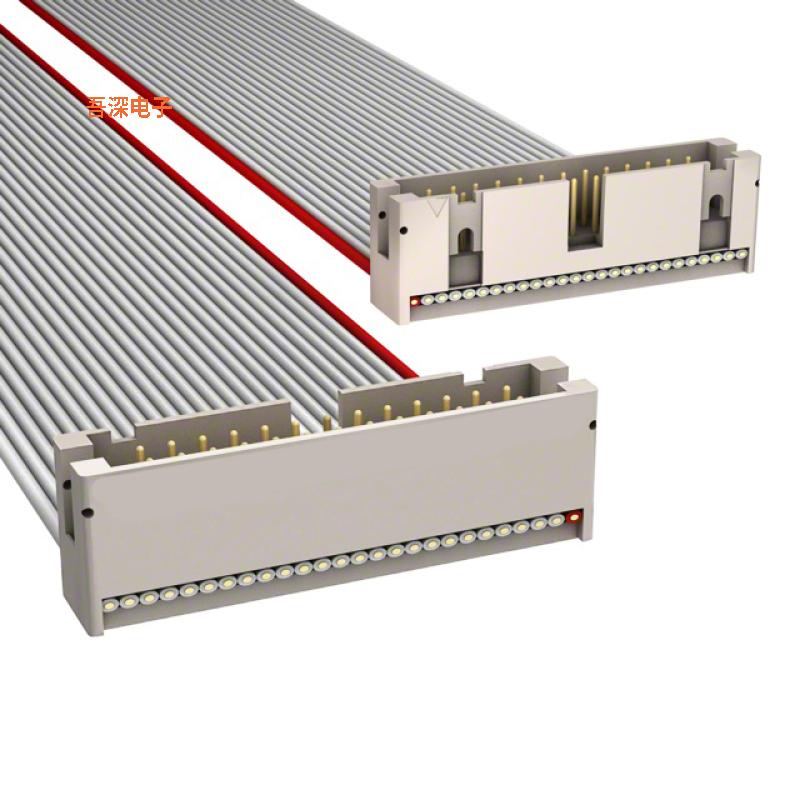 M3KKK-2636J |插头至插头IDC CABLE - MPK26K/MC26G/MPK26K