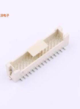 KH-A2009-2X15AB |线对板针座PHB立贴 PHB双头带焊片