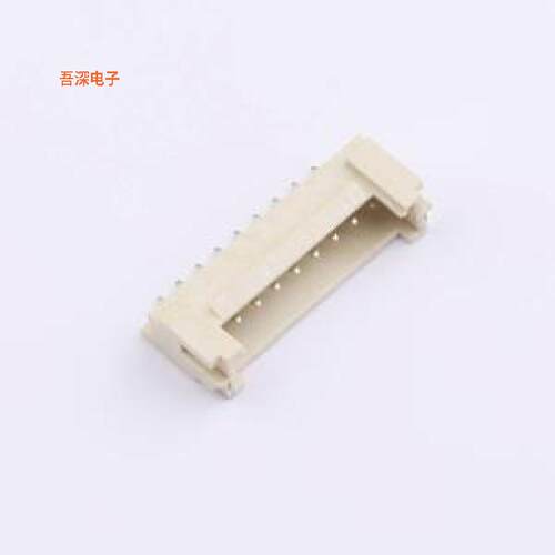 WAFER-HY200W-9A |线对板针座WAFER HY 2.0卧贴带扣9P SMT