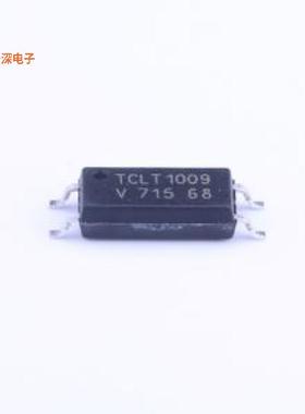 TCLT1009 |原装SOP-4-2.54mmOPTOISOLATOR 5KV 1CH TRANS 4-SOP