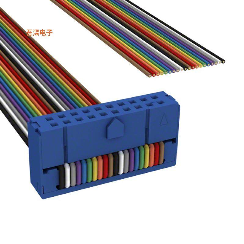 C1DXS-2036M |插口至线缆IDC CABLE - CKR20S/AE20M/X