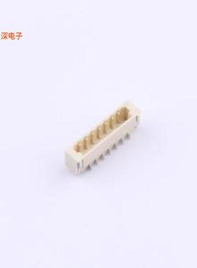ZX-0.8-7PWT |原装SMD,P=0.8mm,卧贴线对板针座