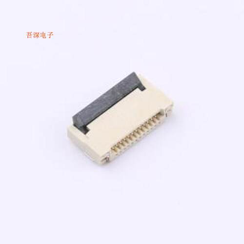 ZX-0.5FPC-2H-HFJ12P |原装SMD,P=0.5mm,卧贴FFC/FPC