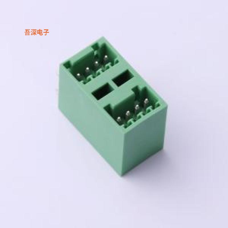 DB2ERH-2.5-2*4P-GN |原装弯插,P=2.5mm插拔式接线