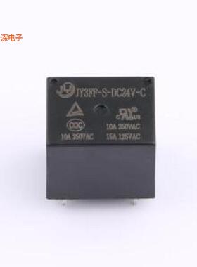JY3FF-S-DC24V-C |原装插件,19x15.4mm功率继电器