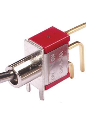 34ADP12B4M7GT |通孔，直角，垂直SWITCH TOGGLE DPDT 5A 125V