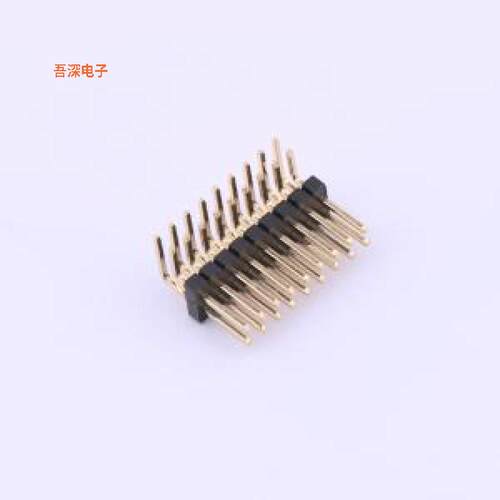 X1321WR-2x09J-C40D18 |原装弯插,P=1.27mm排针