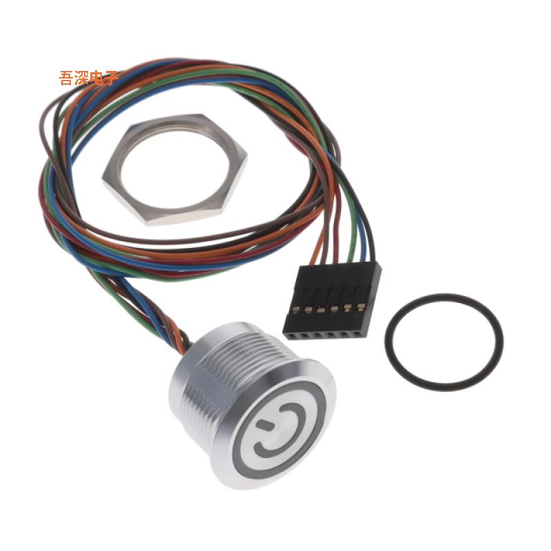 AVC22LAIOFE1DT5A04 |前面板安装SWITCH PUSHBUTTON SPST 1A