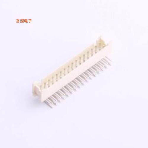 HX20017-32WAP WH |原装弯插,P=2mm线对板针座