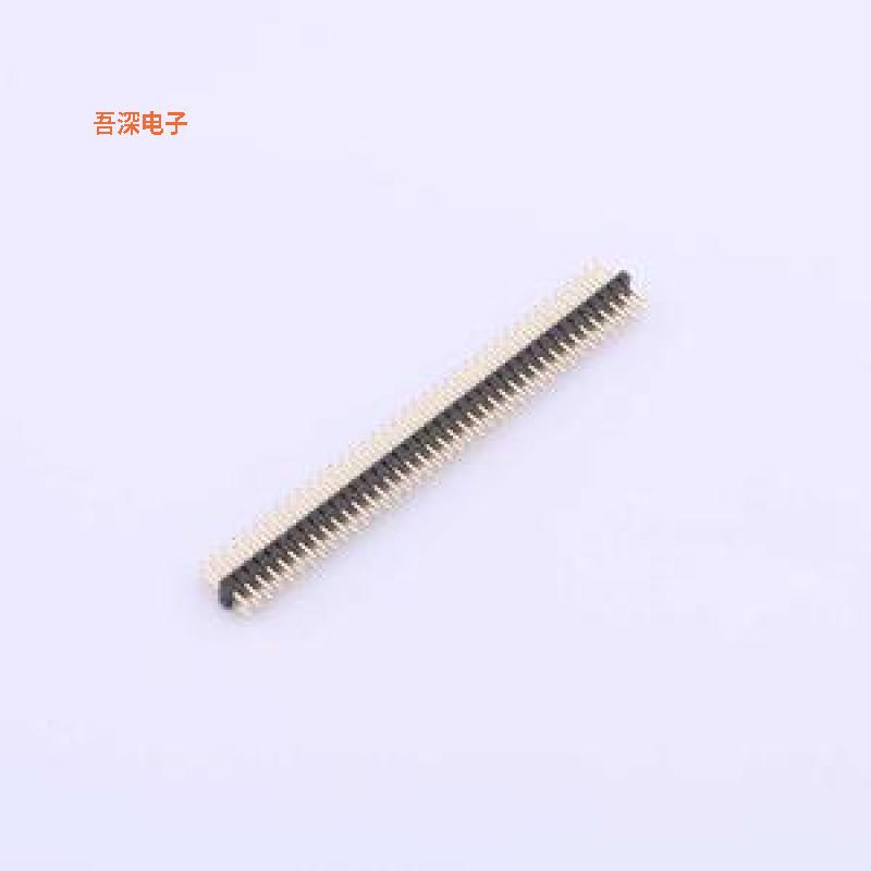 X1321WV-2x39J-C30D23 |排针上针C3.0 下针2.3mm,6T料,Au足1u