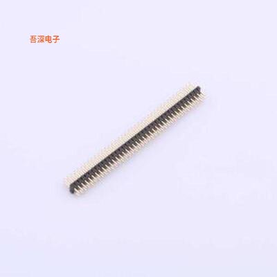 X1321WV-2x39J-C30D23 |排针上针C3.0 下针2.3mm,6T料,Au足1u