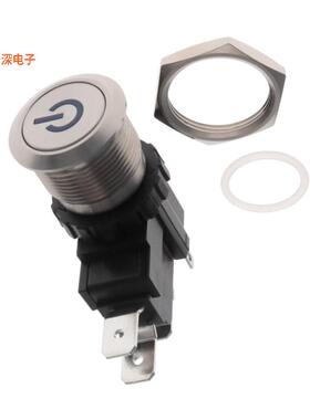 AVH19MSFP7242604 |原装全新SWITCH PUSHBUTTON SPDT 26A 125V