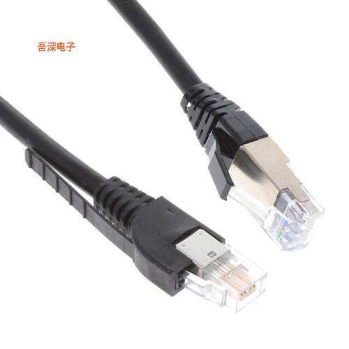 2142759-2 |圆形线缆CABLE MOD 8P8C PLUG-PLUG 3.28'